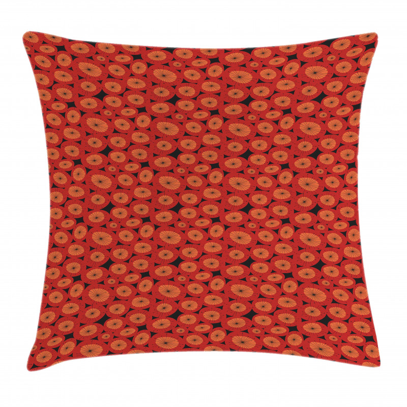 Simple Doodle Dandelion Pillow Cover