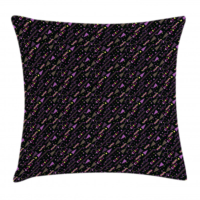 Geometrical Memphis Style Pillow Cover