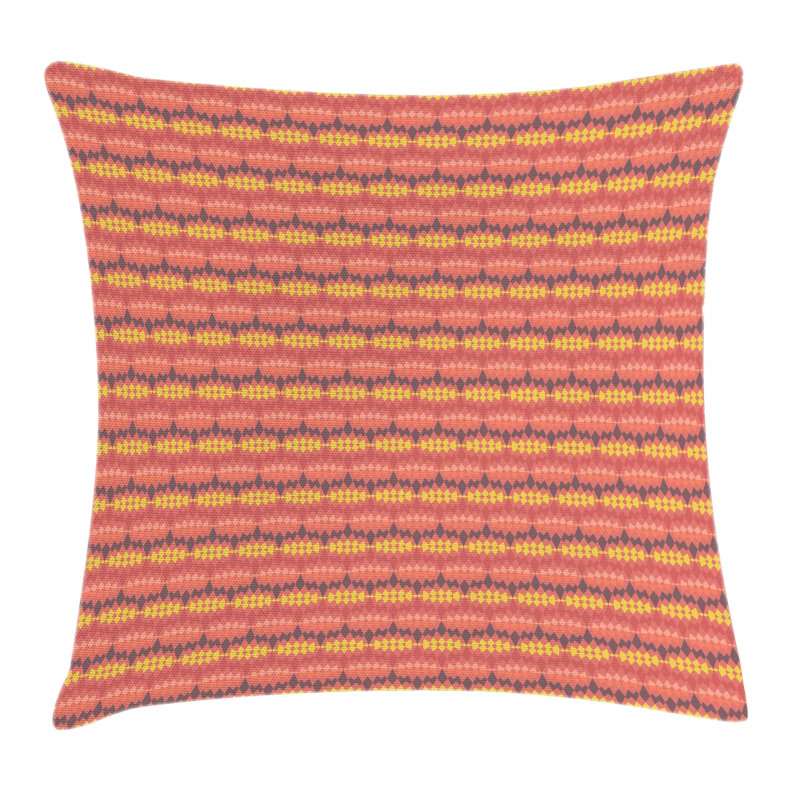 Rhombuses Triangular Shapes Pillow Cover