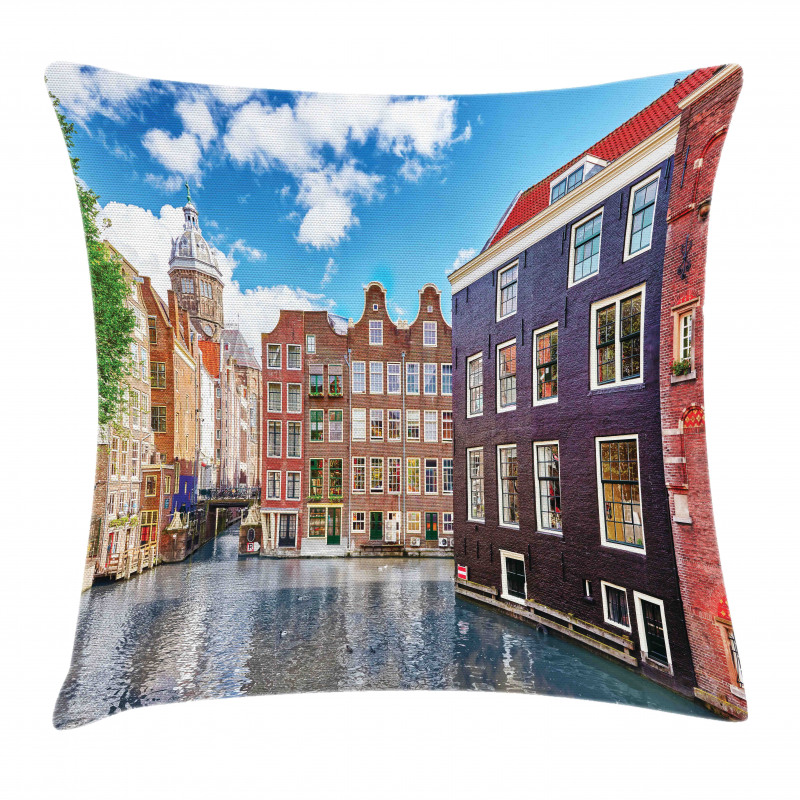 Buildings Holland Pillow Cover