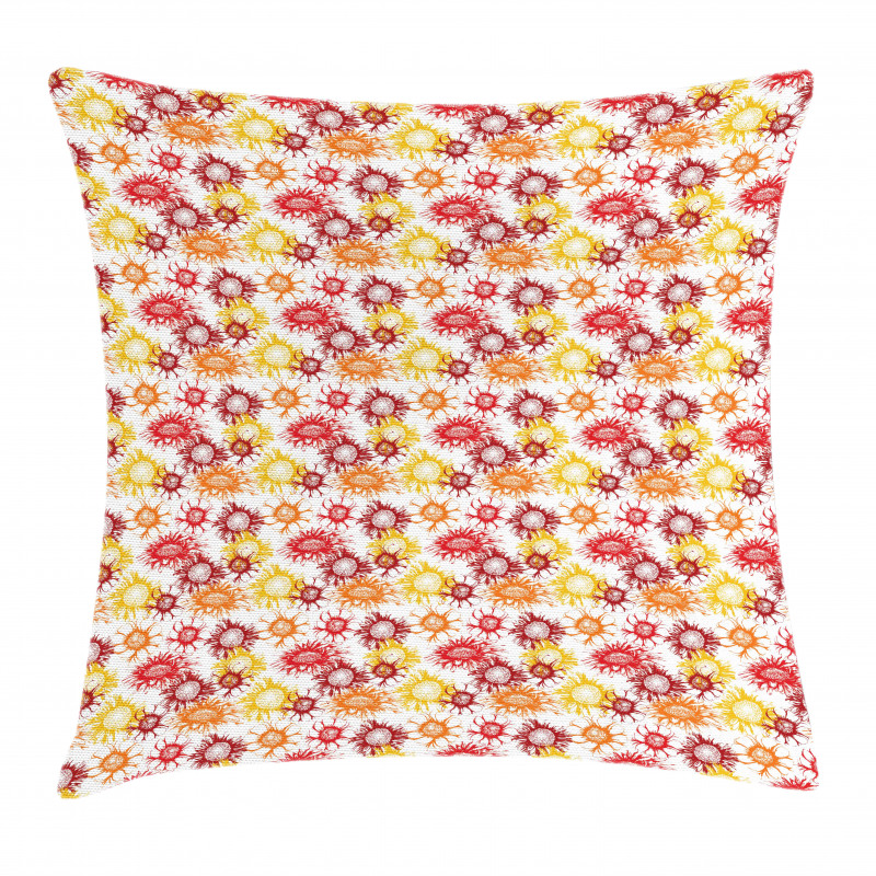 Vintage Floral Artwork Pillow Cover