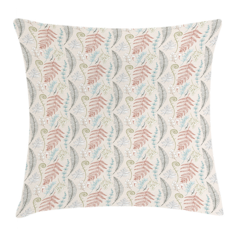 Simplistic Nature Elements Pillow Cover