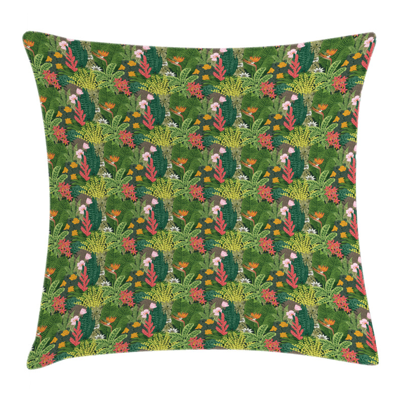 Classic Botanical Blossom Pillow Cover