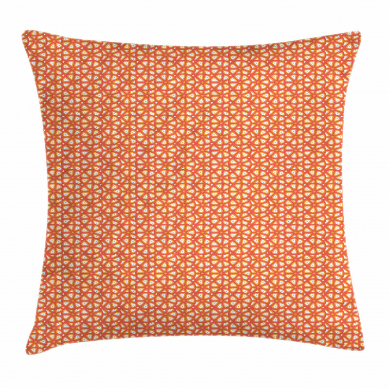 Citrus Grapefruit Slices Pillow Cover