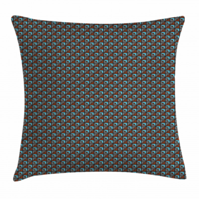Abstract Shapes Squares Pillow Cover