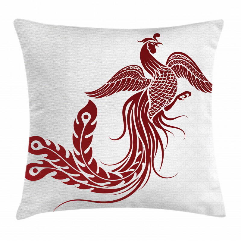 Traditional Chinese Bird Pillow Cover