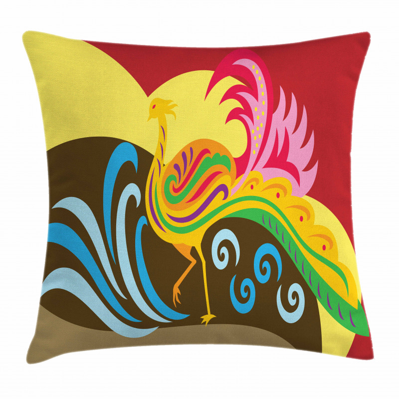 Colorful Abstract Ethnic Pillow Cover