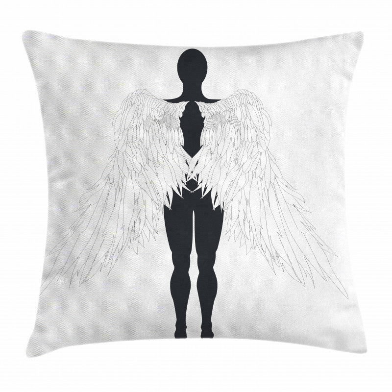 Silhouette Art Pillow Cover