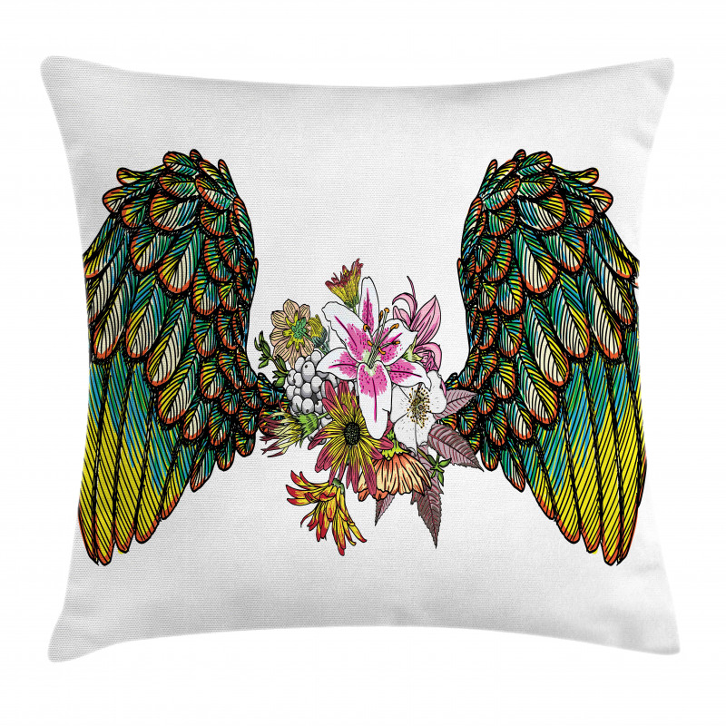 Bohemian Flower Pillow Cover