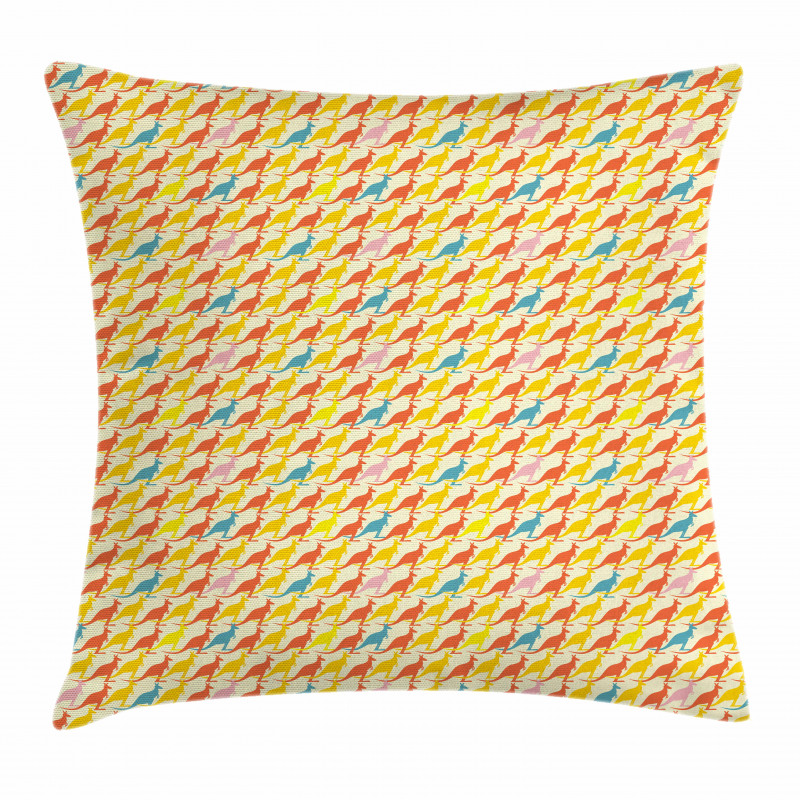 Overlapping Doodled Pillow Cover