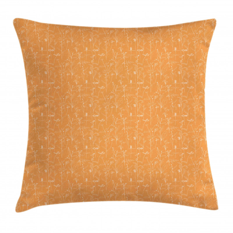 Blooming Leaves Pillow Cover