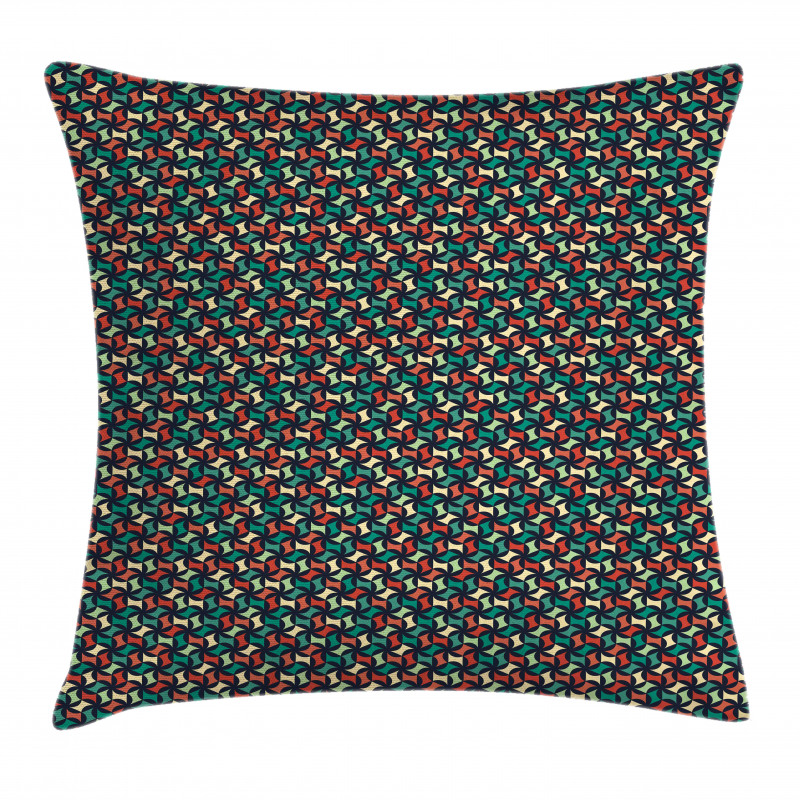 Abstract Shapes Geometric Pillow Cover