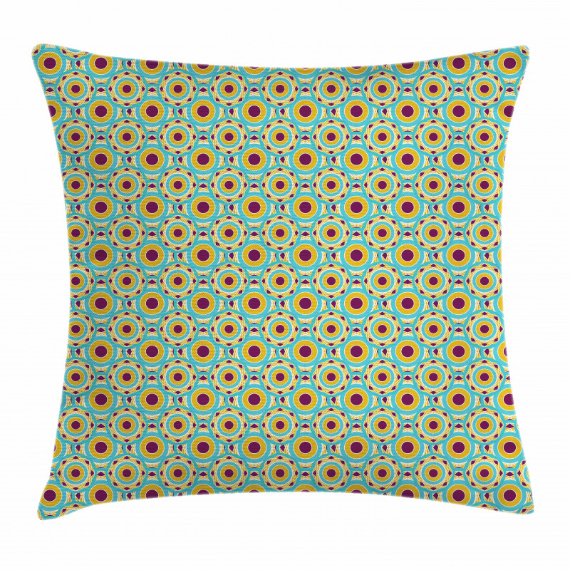 Geometric Modern Rounds Pillow Cover