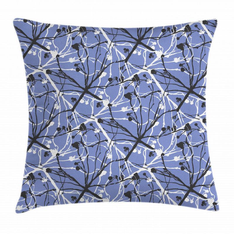 Abstract Deco Branches Ornate Pillow Cover