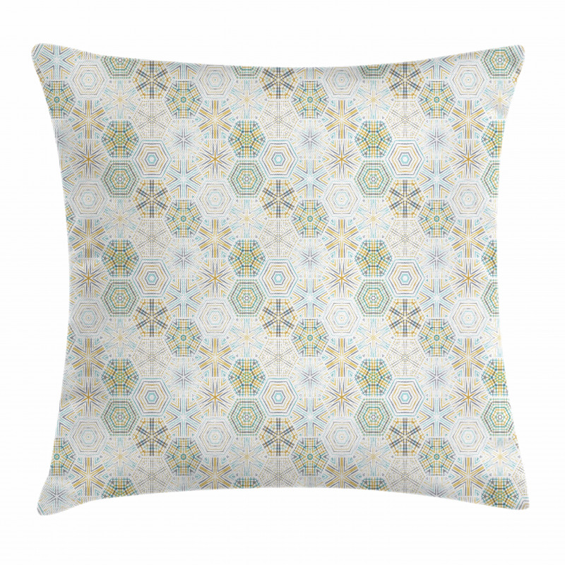 Creative Hexagon Lines Pillow Cover