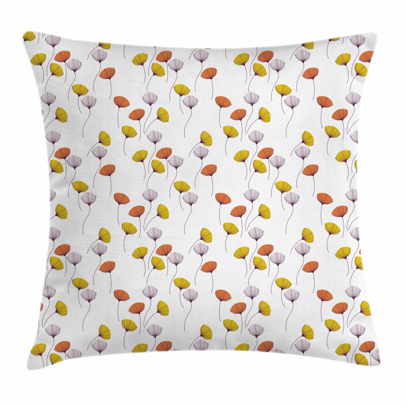Simplistic Fennel Pattern Pillow Cover