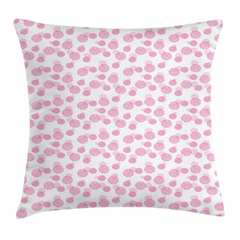 Dots Circular Shapes Pillow Cover