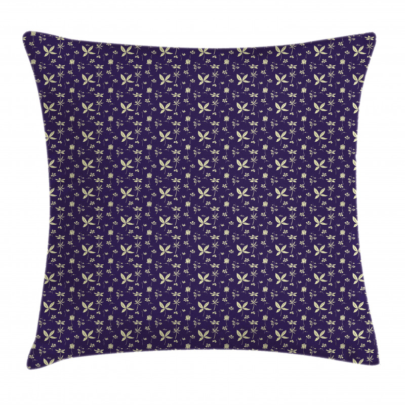 Botanical Romantic Design Pillow Cover