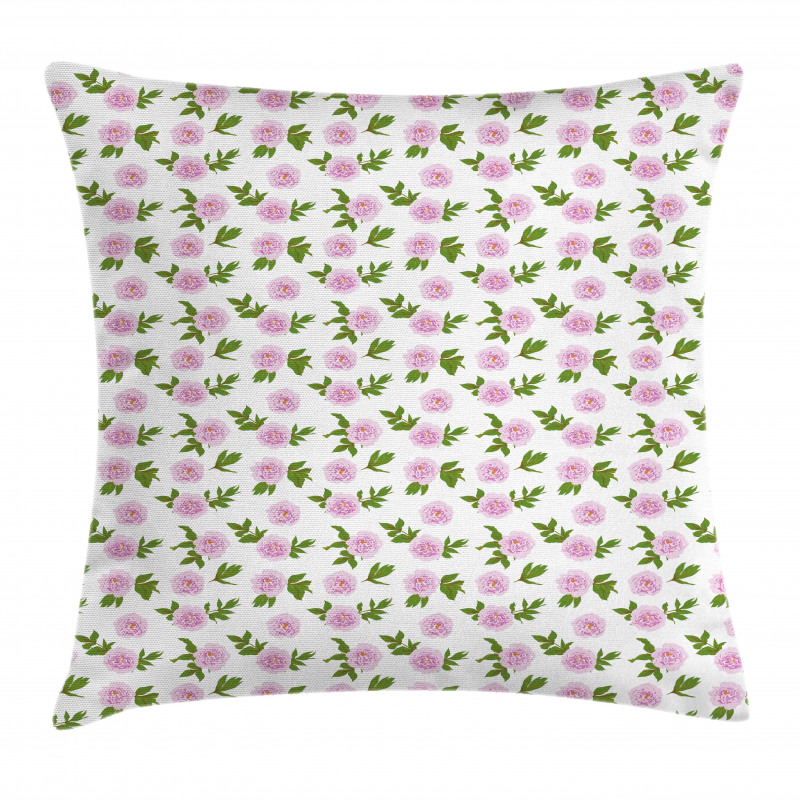 Spring Season Pink Blossoms Pillow Cover