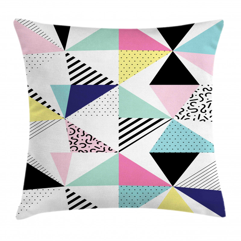 Memphis Geometrical Funky Pillow Cover