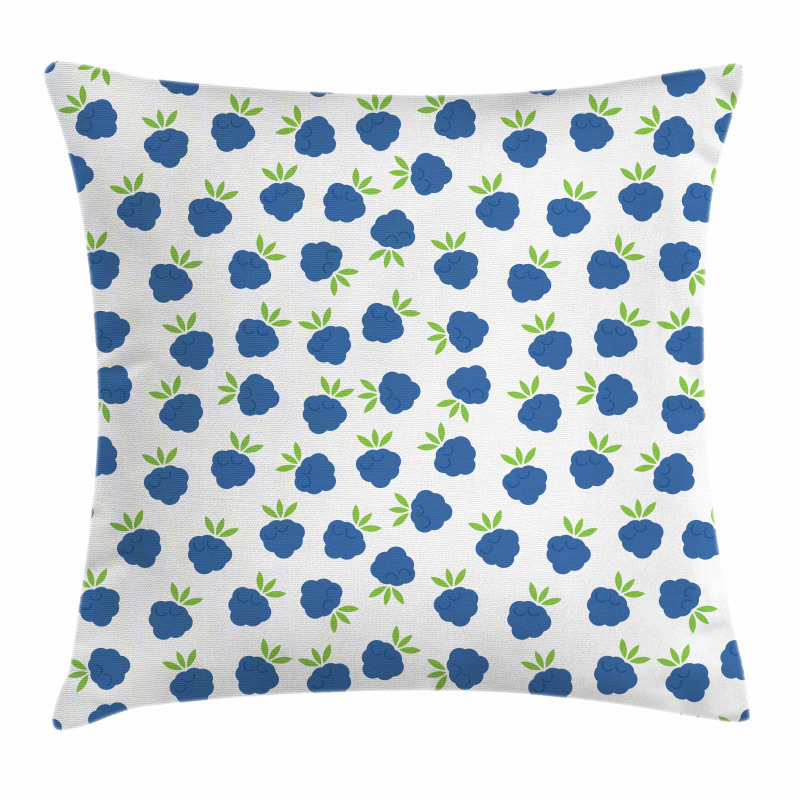 Tasty Blueberry Pillow Cover