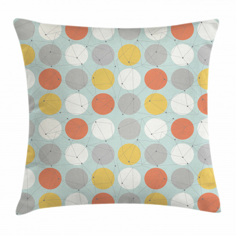 Abstracts Circles Lines Pillow Cover