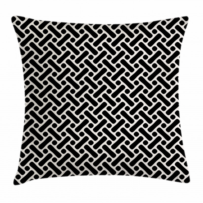 Modern Symmetric Shapes Pillow Cover