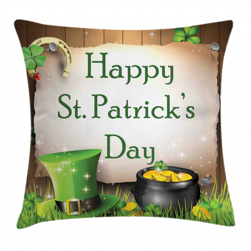 St Patricks Day Pillow Cover
