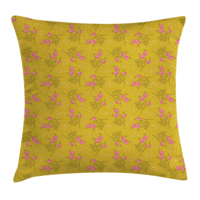 Leaves Ornamental Autumn Pillow Cover