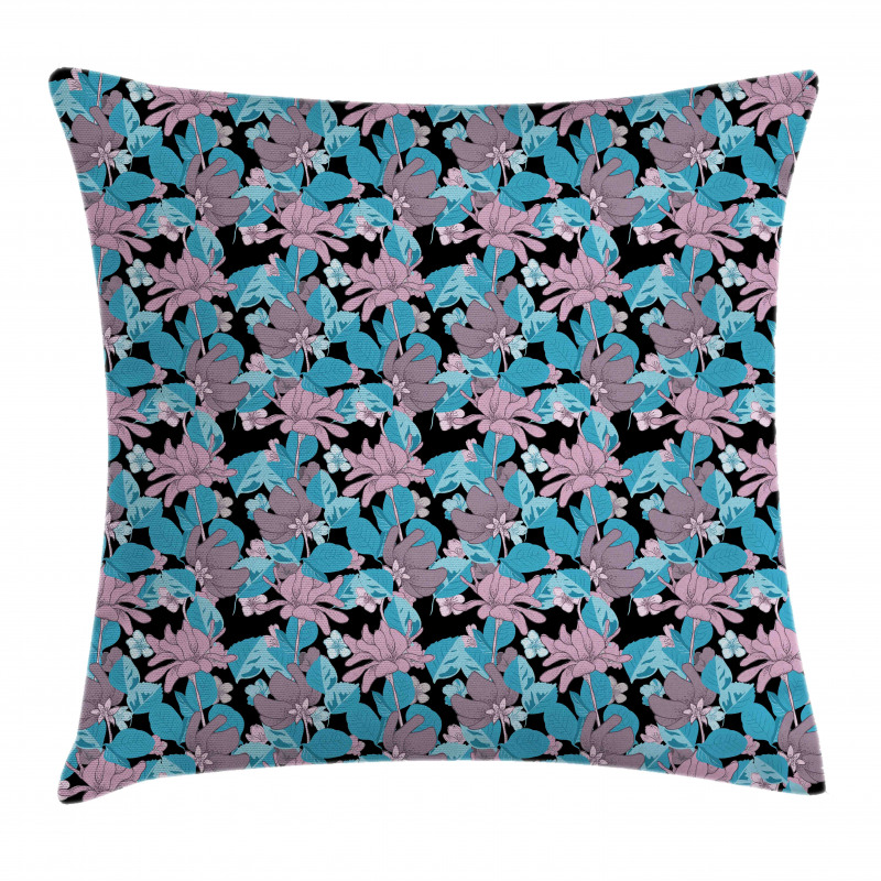 Tropic Pattern Spring Petal Pillow Cover