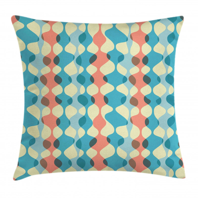 Vintage Colors Fifties Pillow Cover