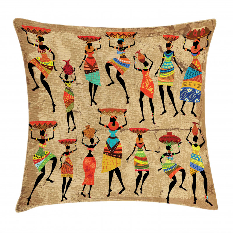Woman Silhouettes Pillow Cover