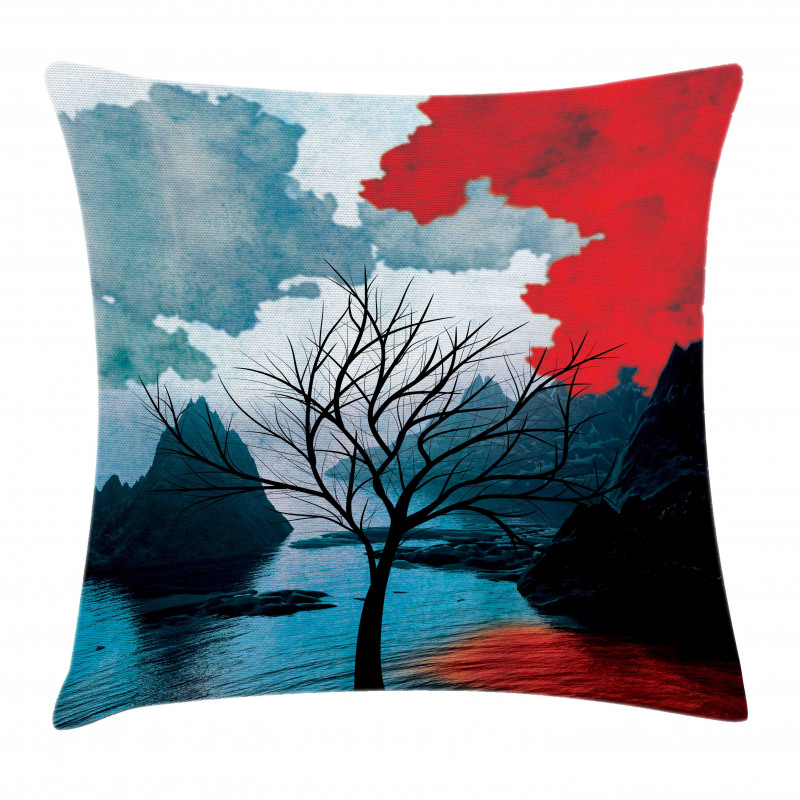 Idyllic Nature Pillow Cover