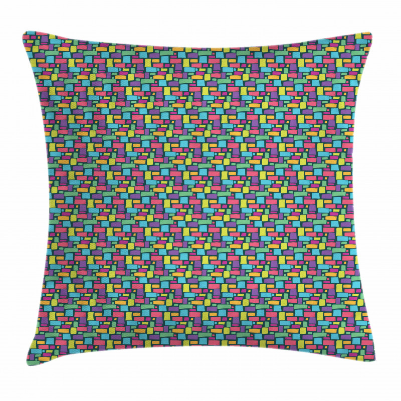 Cobblestone-like Shapes Pillow Cover