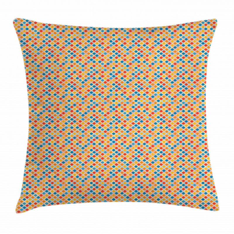 Moroccan Style Motifs Pillow Cover