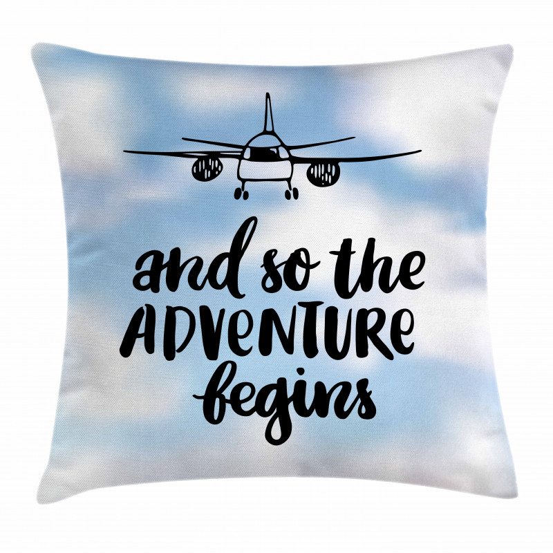 Hand Lettering Design Ink Art Pillow Cover