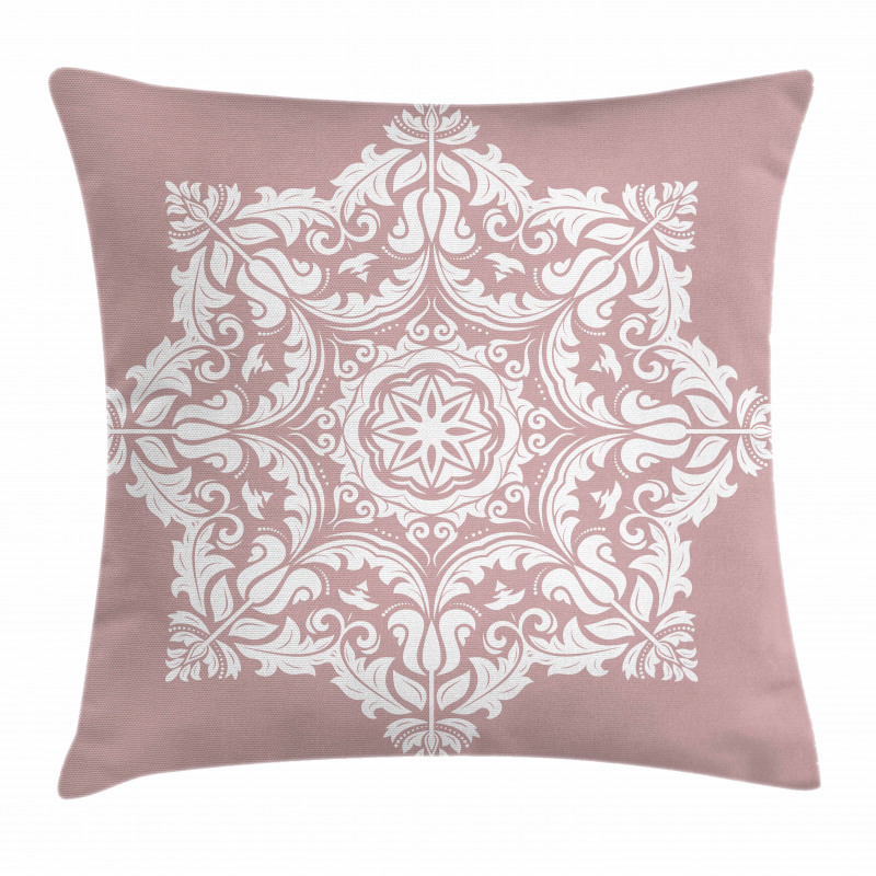 Petal and Flower Pillow Cover