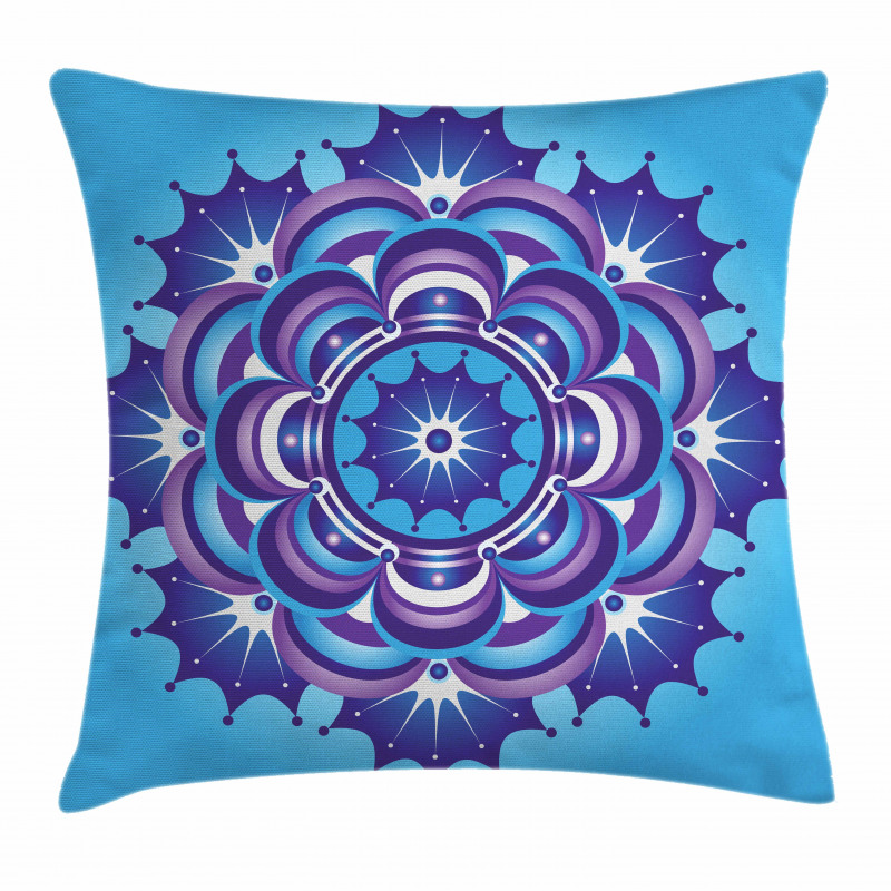 Middle Eastern Motif Petals Pillow Cover