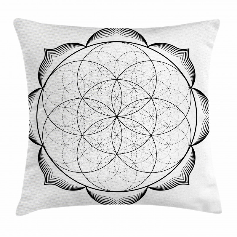 Flower of Life Middle East Pillow Cover