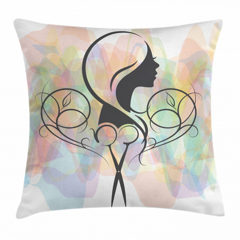 Hair Dresser Concept Pillow Cover