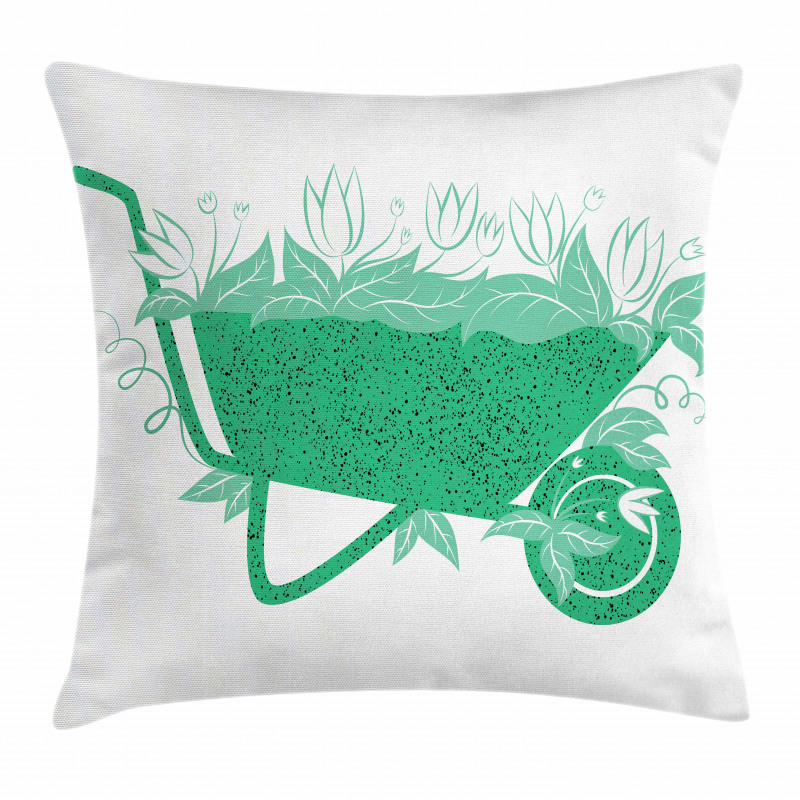Botanical Theme Environment Pillow Cover