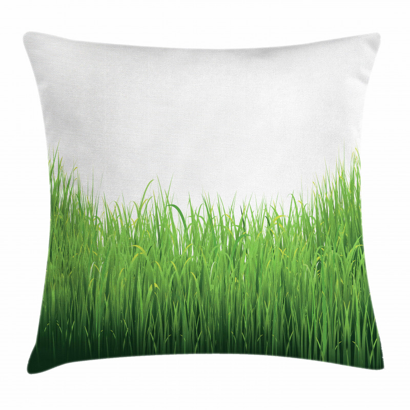 Spring Foliage Pattern Farm Pillow Cover