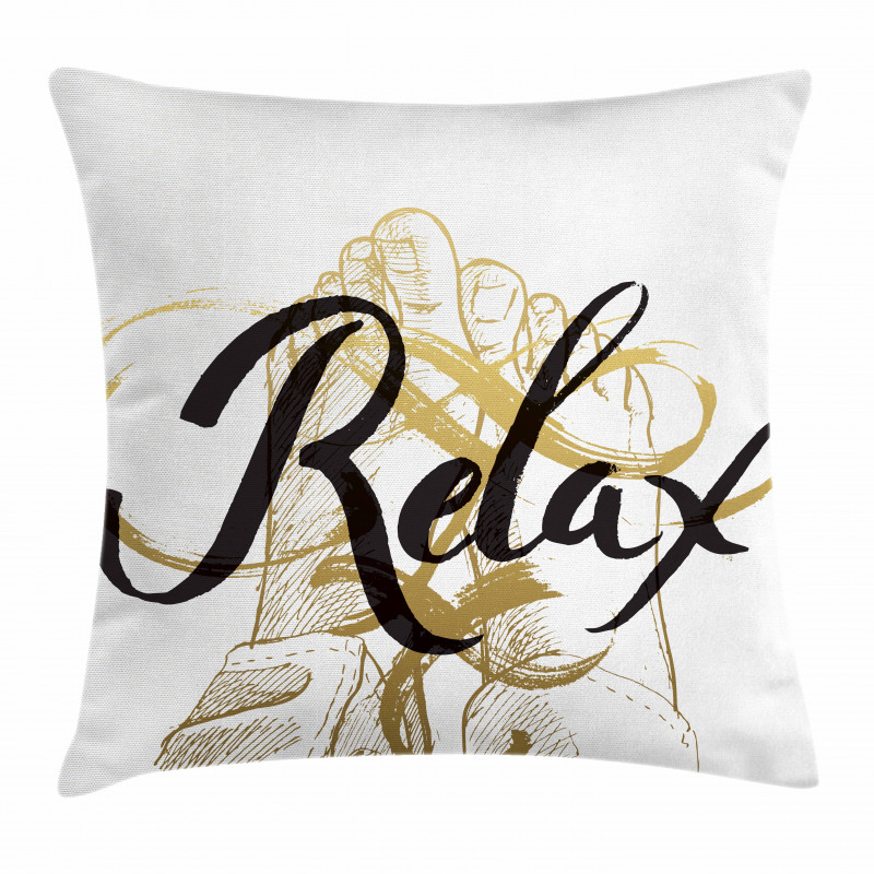 Inspirational Lettering Pillow Cover