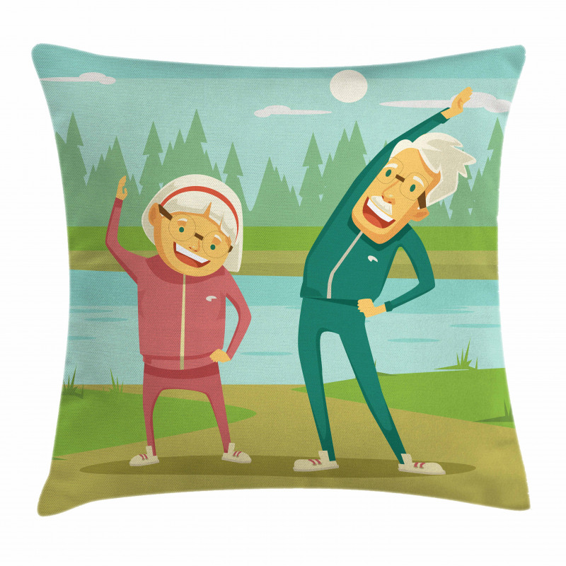 Retirement Activity Design Pillow Cover