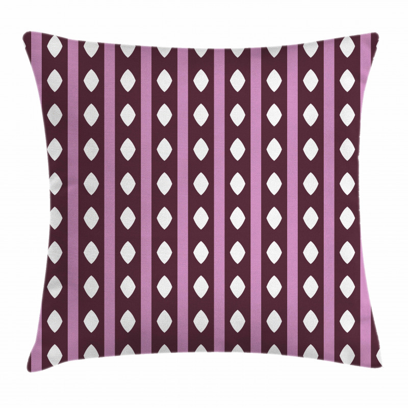 Stripes and Diamond Shape Pillow Cover