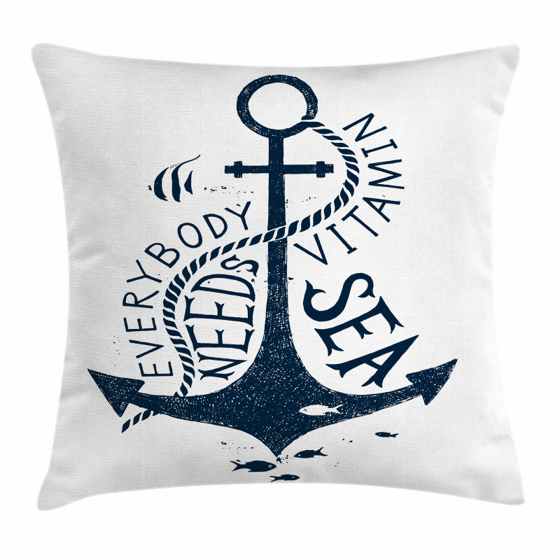 Everybody Needs Sea Pillow Cover