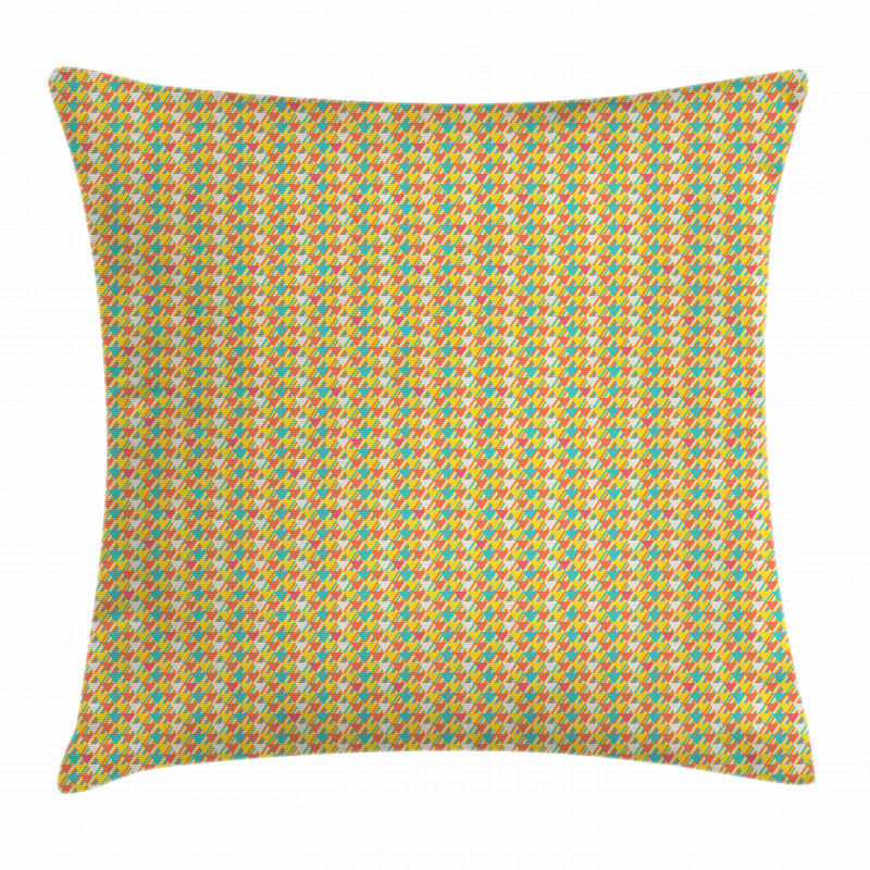 Triangles Angled Lines Pillow Cover