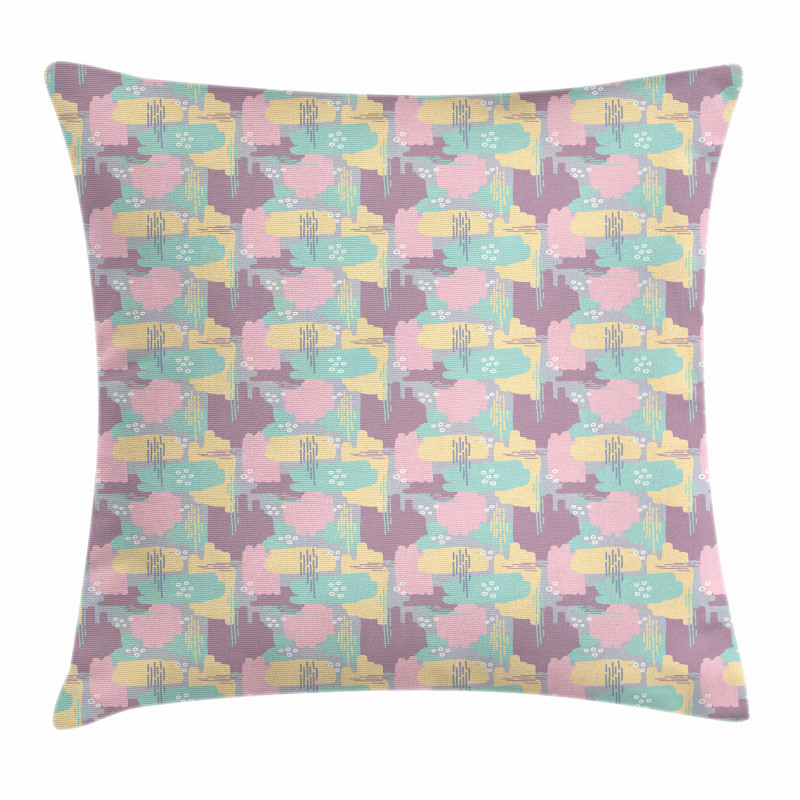 Funky Conceptual Pattern Pillow Cover