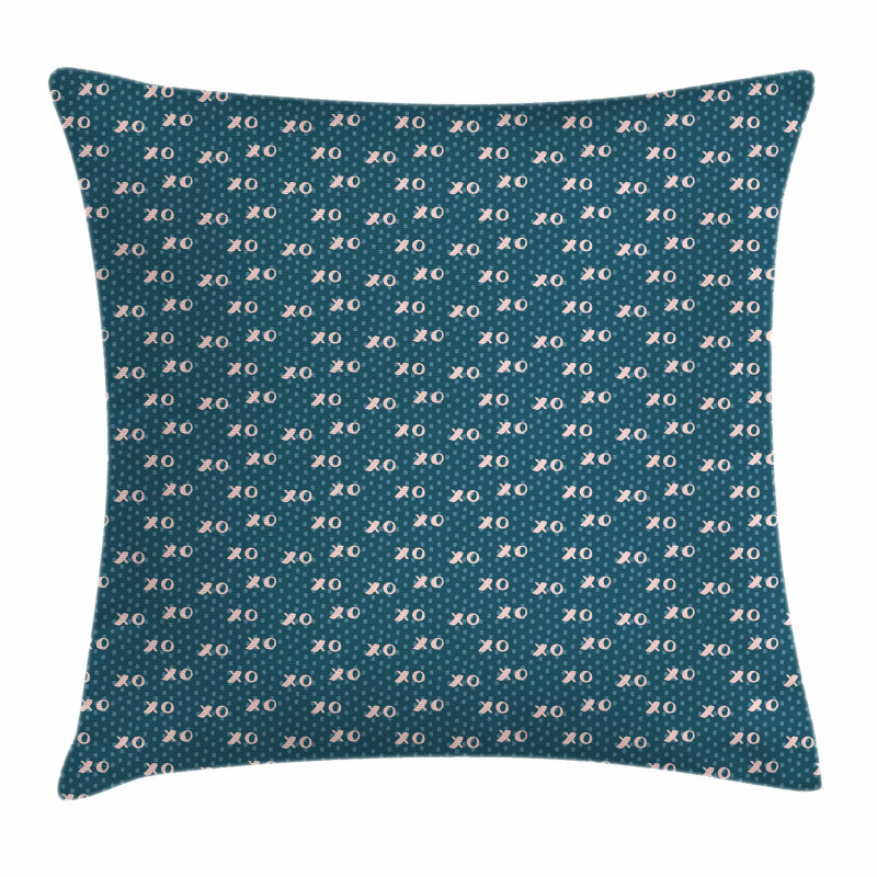 Dashed Rain Background Pillow Cover