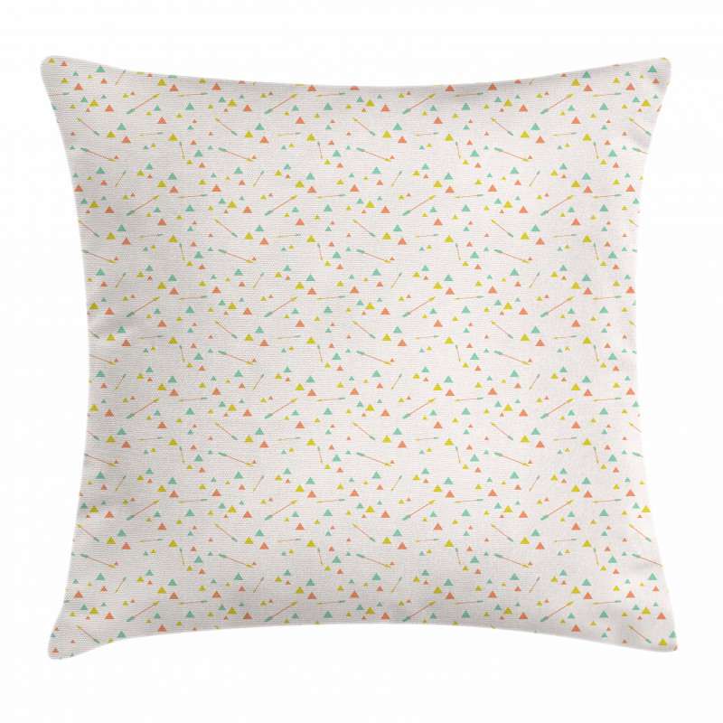 Nursery Concept in Triangles Pillow Cover